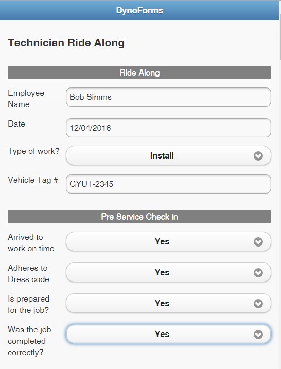 Variance Purchase Order